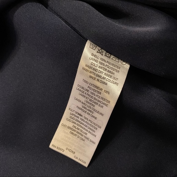 Sleeveless navy sheath dress - Picture 3 of 5